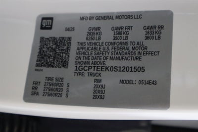 2025 Chevrolet Colorado 4WD Trail Boss Crew Cab