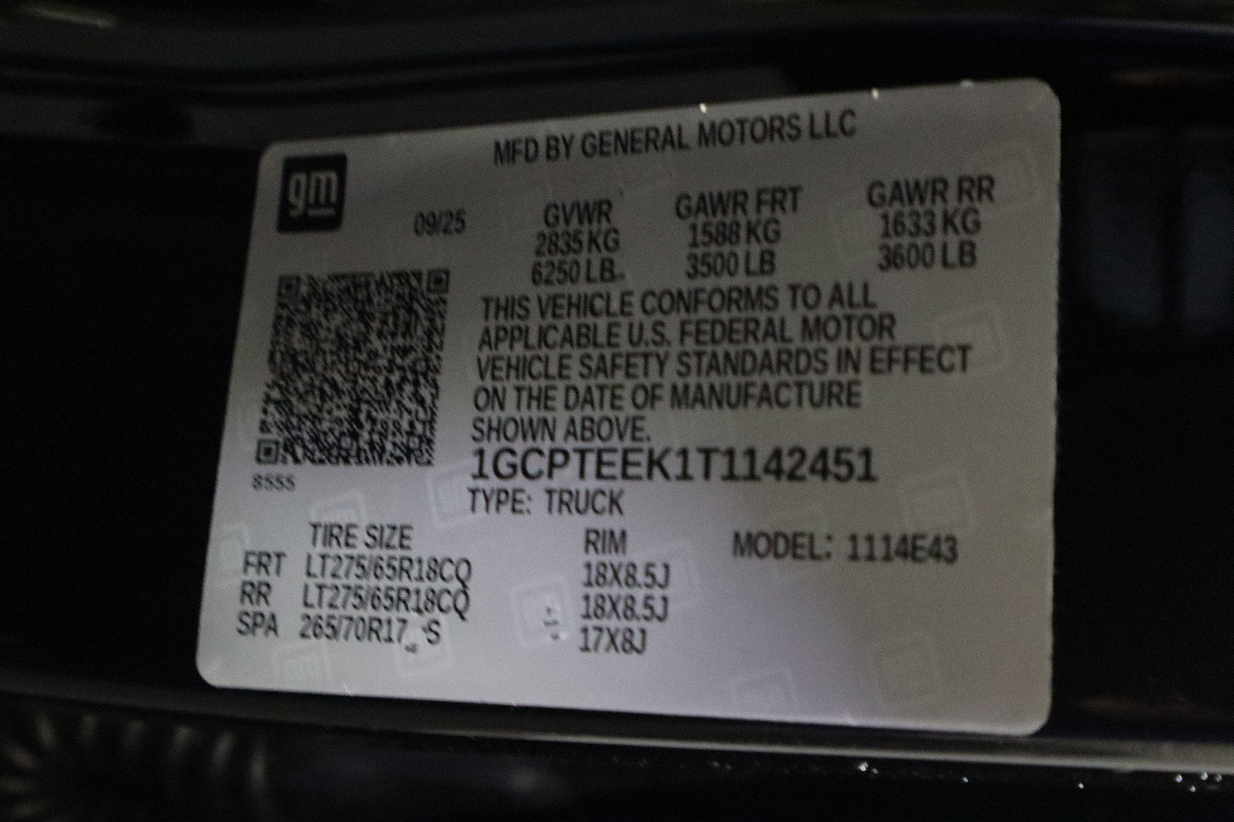 2026 Chevrolet Colorado 4WD Trail Boss Crew Cab