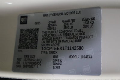 2026 Chevrolet Colorado 4WD Trail Boss Crew Cab