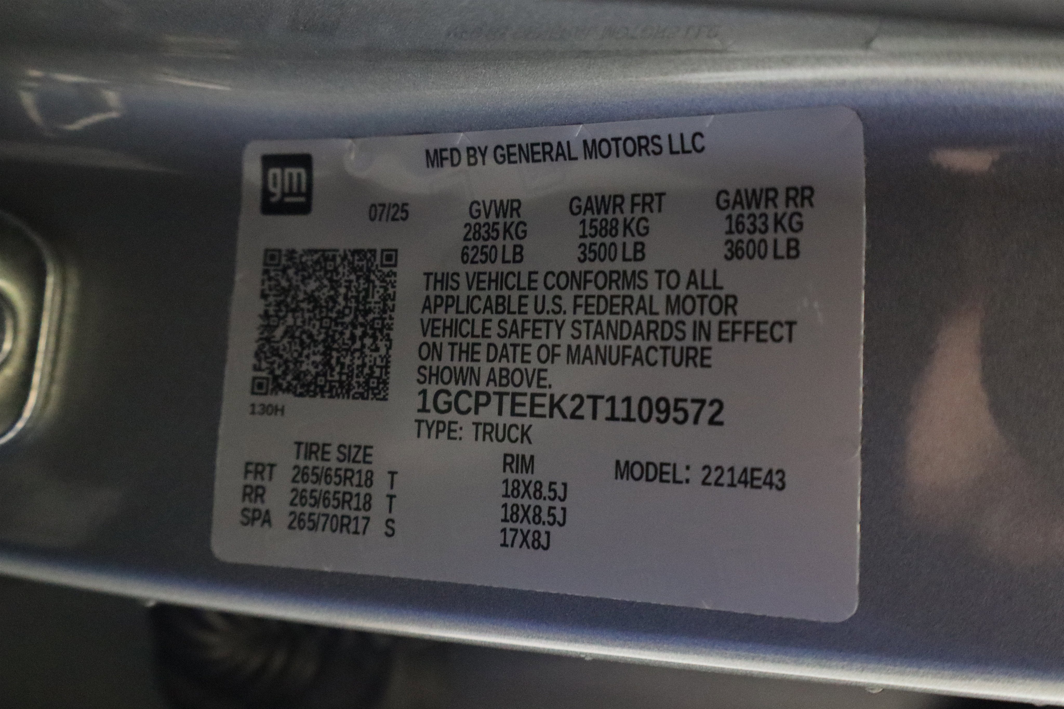 2026 Chevrolet Colorado 4WD Trail Boss Crew Cab