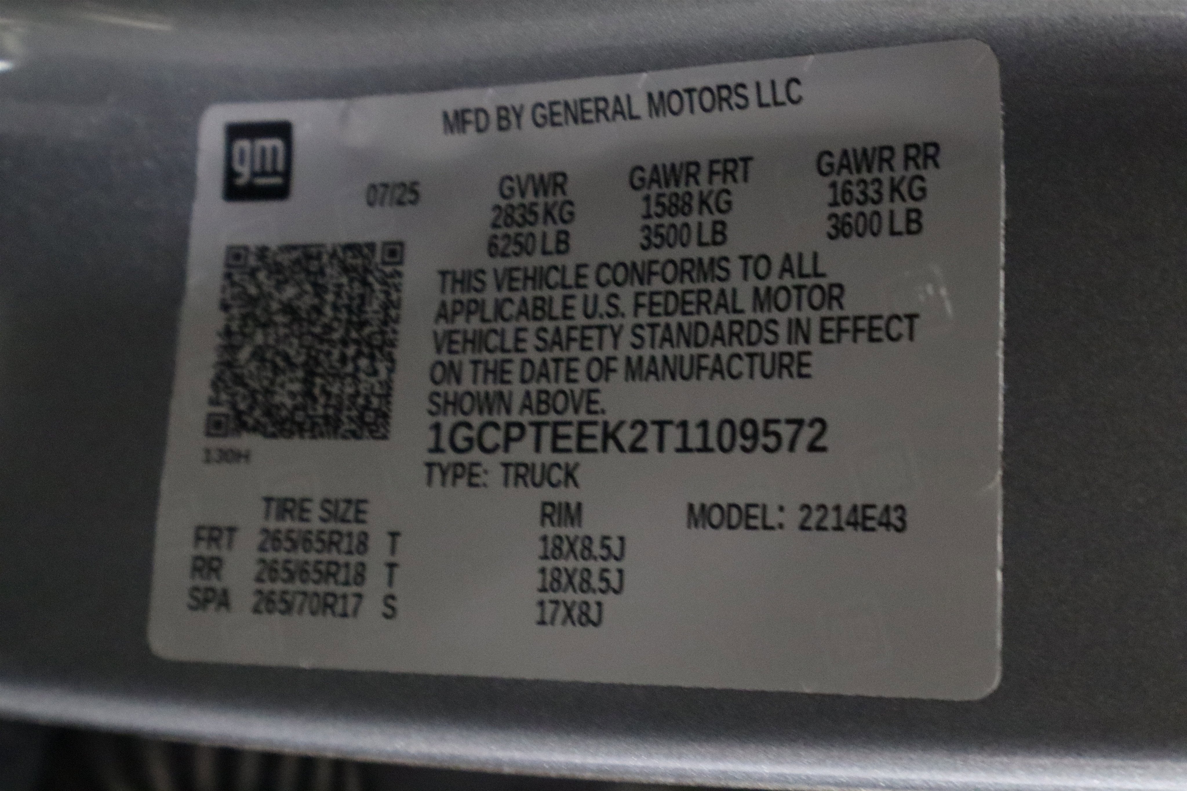 2026 Chevrolet Colorado 4WD Trail Boss Crew Cab