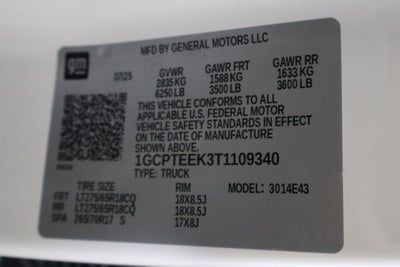 2026 Chevrolet Colorado 4WD Trail Boss Crew Cab