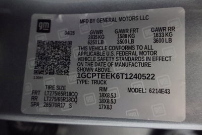2026 Chevrolet Colorado 4WD Trail Boss