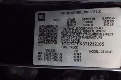 2026 Chevrolet Colorado 4WD ZR2 Crew Cab