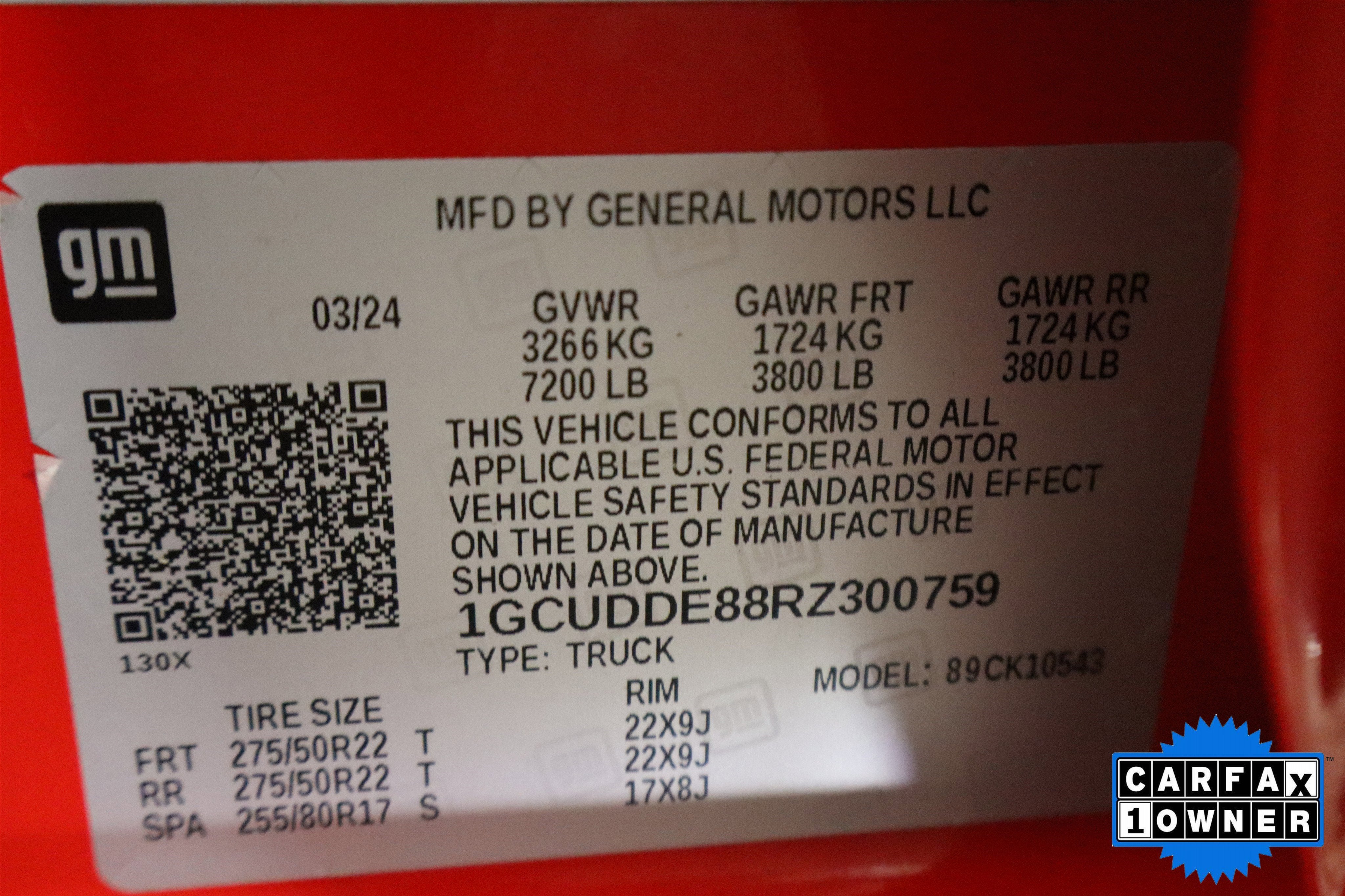 2024 Chevrolet Silverado 1500 LTZ Crew Cab 4WD