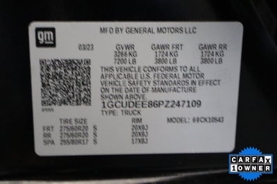 2023 Chevrolet Silverado 1500 RST Crew Cab 4WD