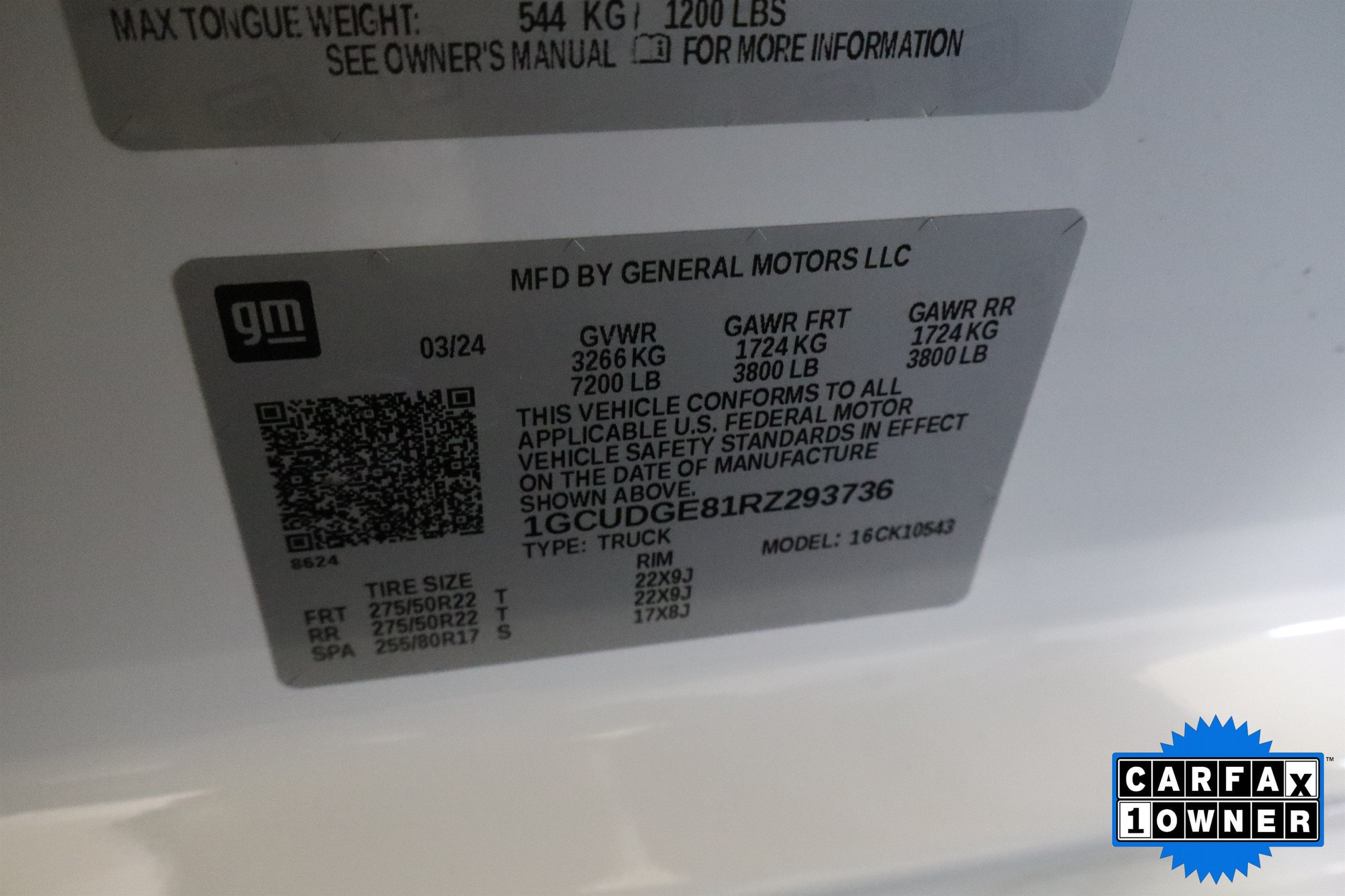 2024 Chevrolet Silverado 1500 LTZ Crew Cab 4WD