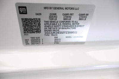 2026 Chevrolet Silverado 1500 LT Crew Cab 4WD