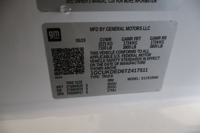 2026 Chevrolet Silverado 1500 LT Crew Cab 4WD