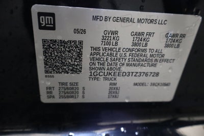 2026 Chevrolet Silverado 1500 RST Crew Cab 4WD