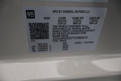 2026 Chevrolet Silverado 1500 RST Crew Cab 4WD