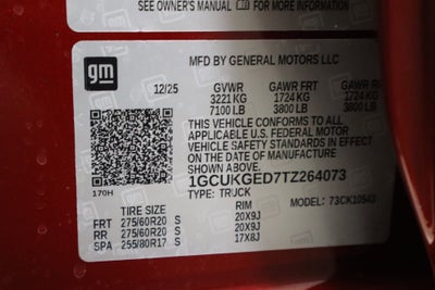 2026 Chevrolet Silverado 1500 LTZ Crew Cab 4WD