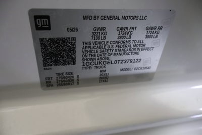2026 Chevrolet Silverado 1500 LTZ Crew Cab 4WD