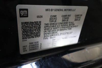 2026 Chevrolet Silverado 1500 LTZ Crew Cab 4WD