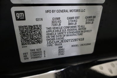 2026 Chevrolet Silverado 1500 High Country Crew Cab 4WD