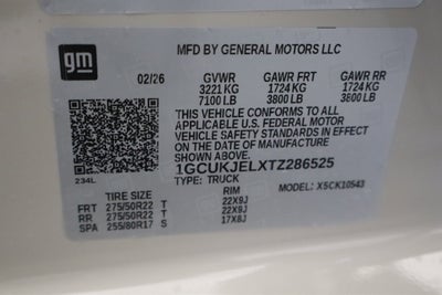 2026 Chevrolet Silverado 1500 High Country Crew Cab 4WD