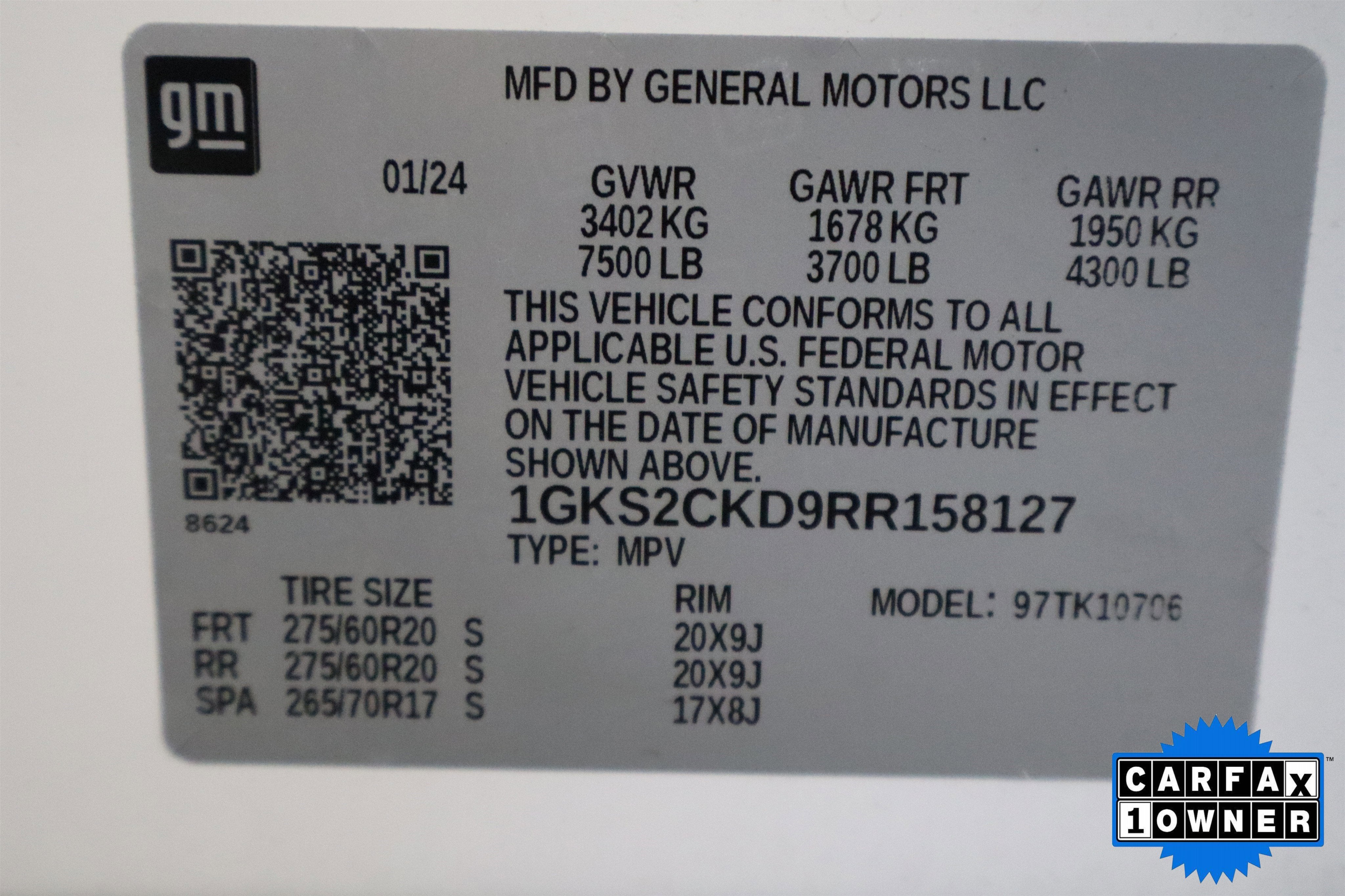 2024 GMC Yukon AT4 4WD