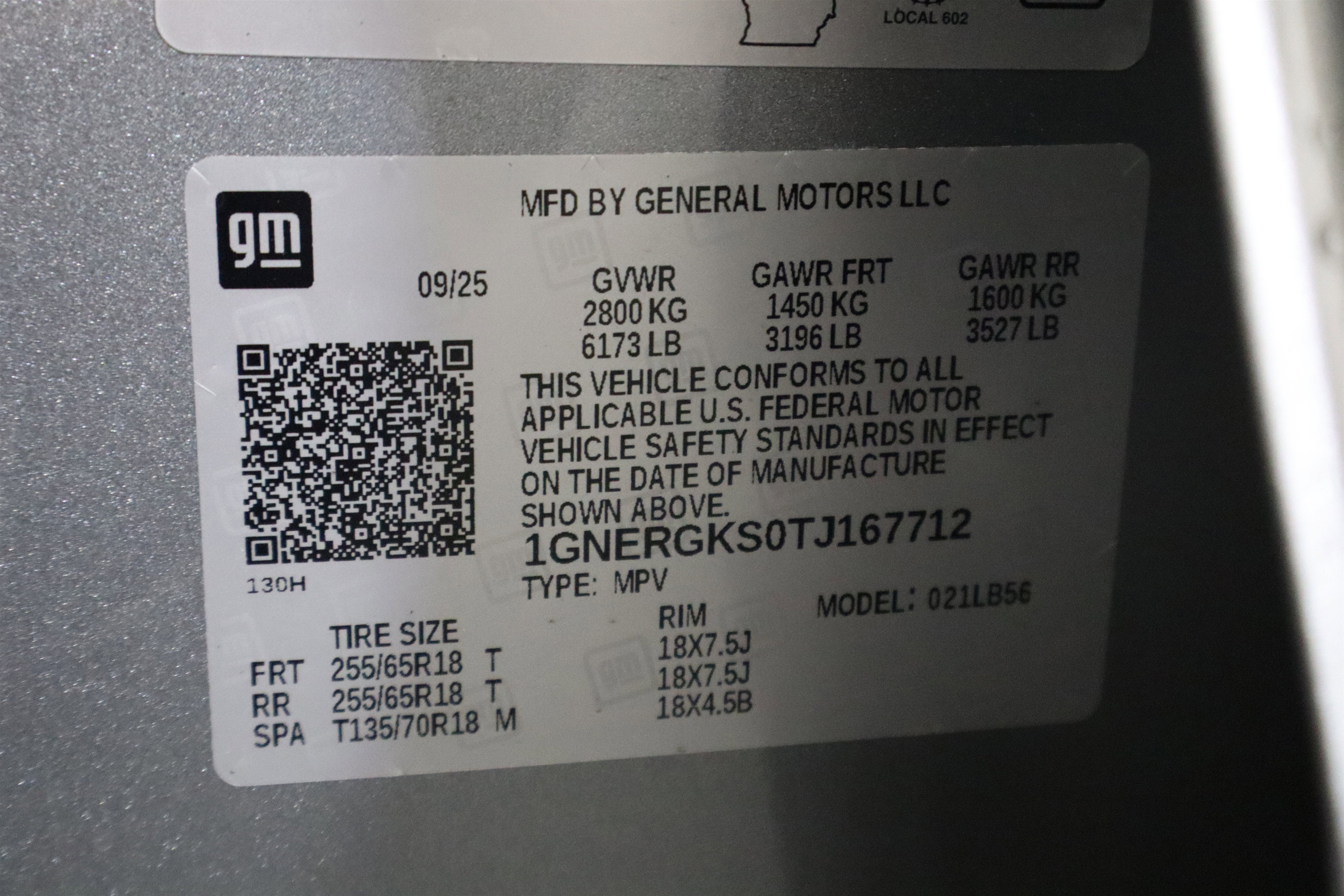 2026 Chevrolet Traverse FWD LT