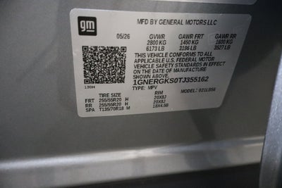 2026 Chevrolet Traverse FWD LT