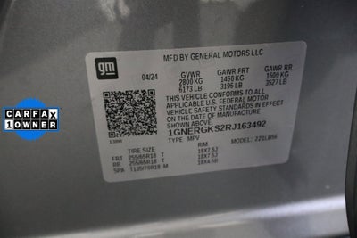 2024 Chevrolet Traverse FWD LT
