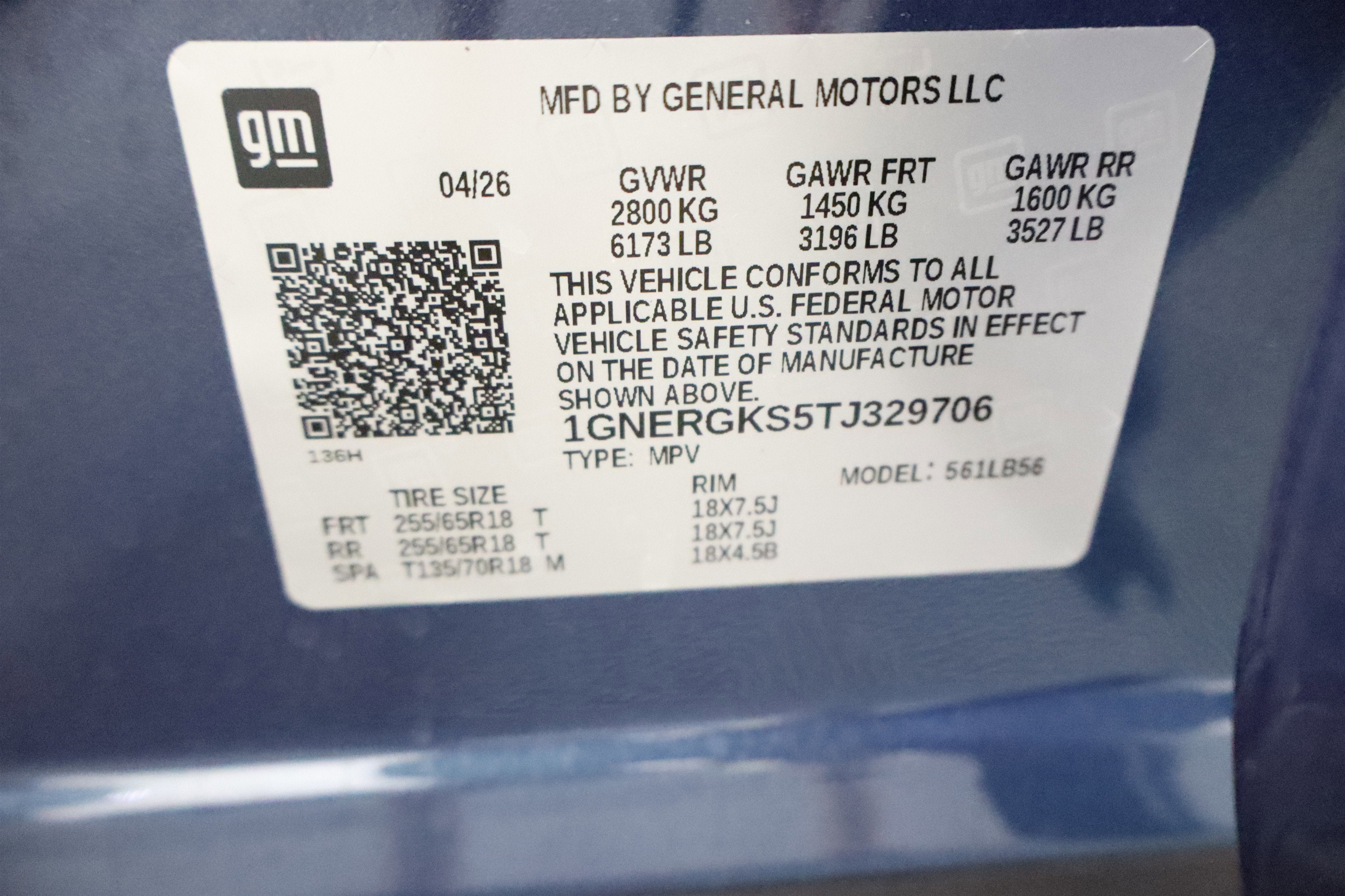 2026 Chevrolet Traverse FWD LT