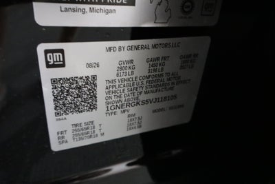 2027 Chevrolet Traverse FWD LT