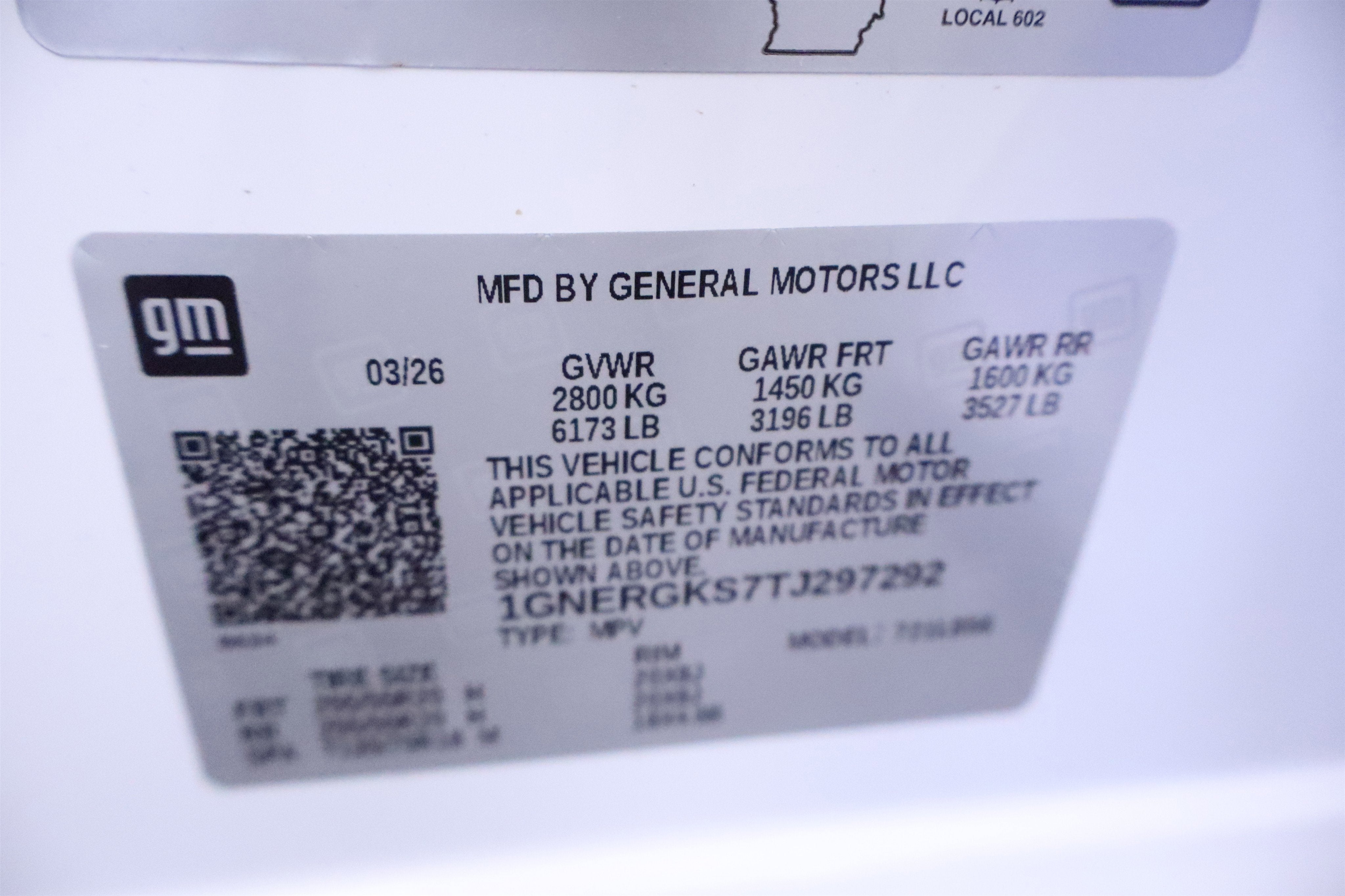 2026 Chevrolet Traverse FWD LT