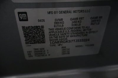2026 Chevrolet Traverse FWD LT