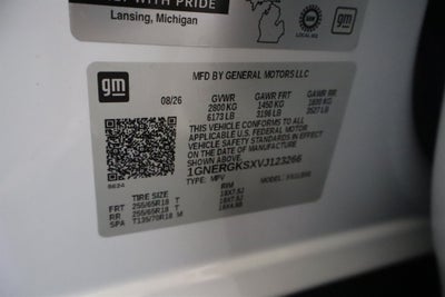 2027 Chevrolet Traverse FWD LT