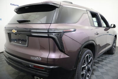 2026 Chevrolet Traverse FWD High Country