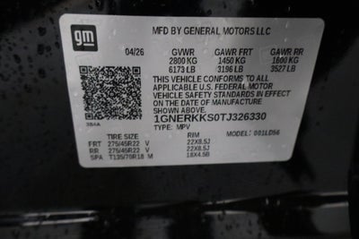 2026 Chevrolet Traverse FWD High Country