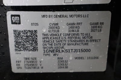 2026 Chevrolet Traverse FWD RS