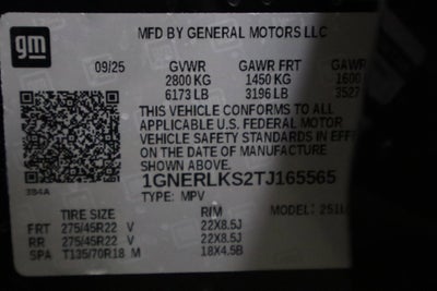 2026 Chevrolet Traverse FWD RS