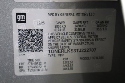 2026 Chevrolet Traverse FWD RS