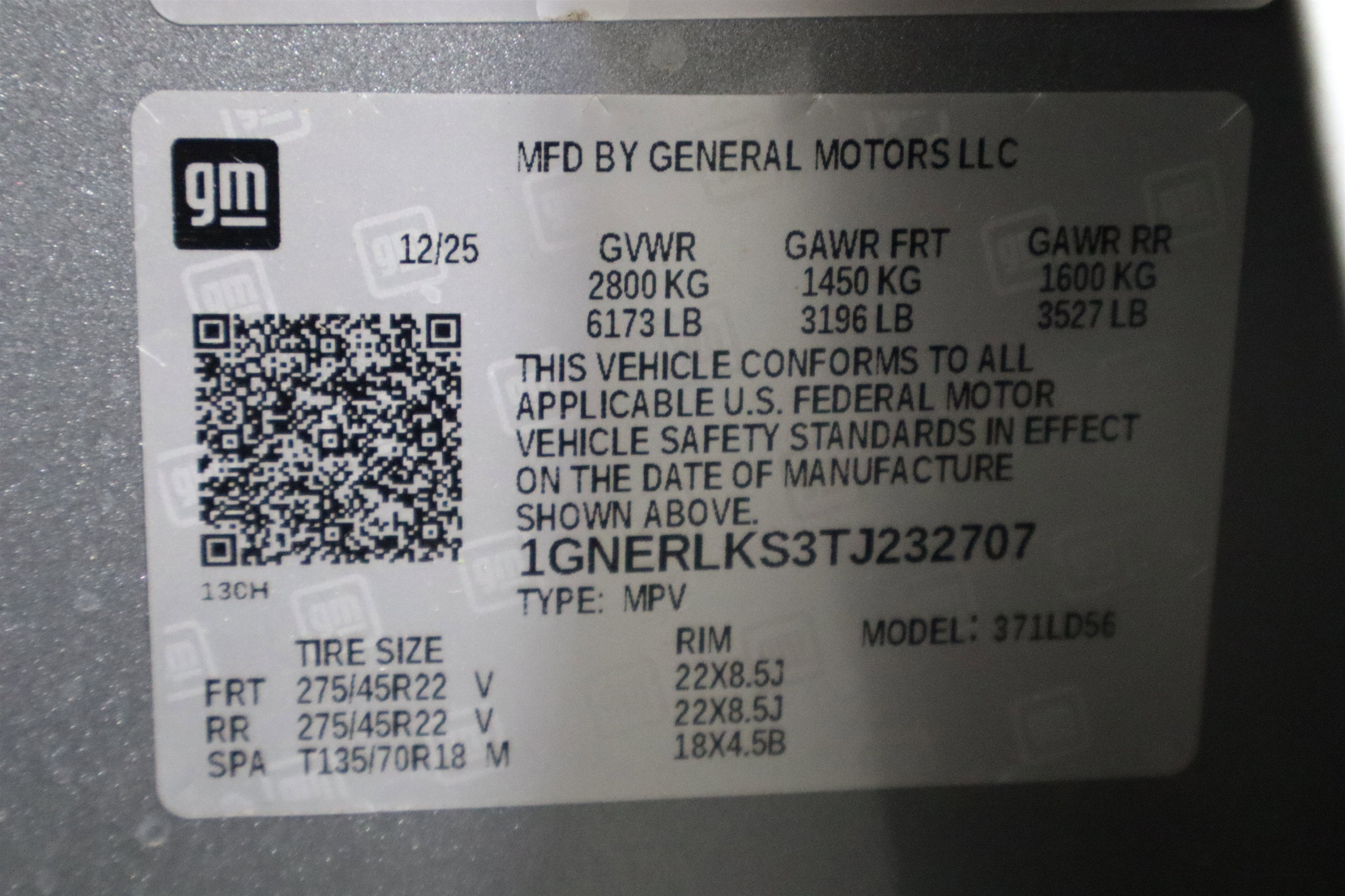 2026 Chevrolet Traverse FWD RS