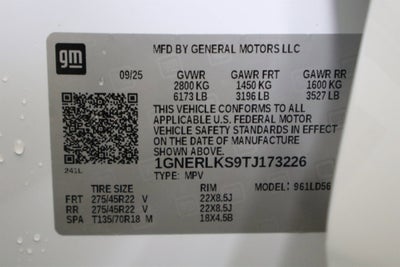 2026 Chevrolet Traverse FWD RS