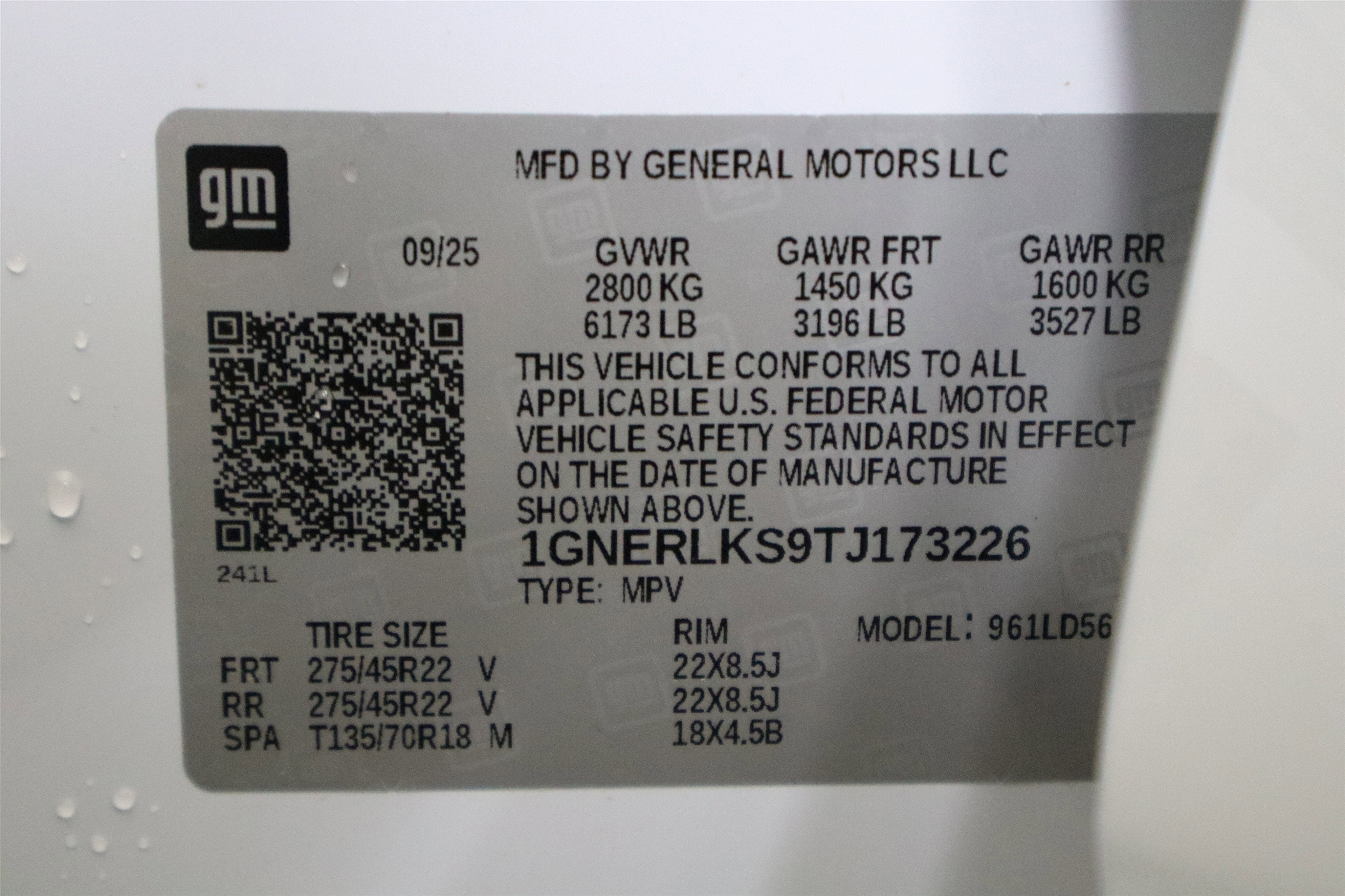 2026 Chevrolet Traverse FWD RS