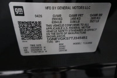 2026 Chevrolet Traverse AWD LT