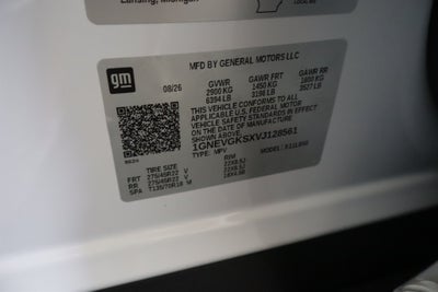2027 Chevrolet Traverse AWD LT