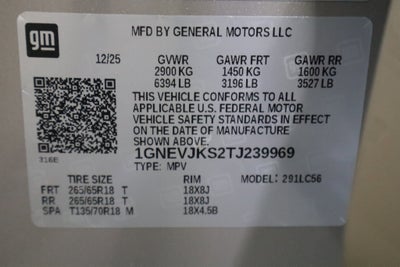 2026 Chevrolet Traverse AWD Z71