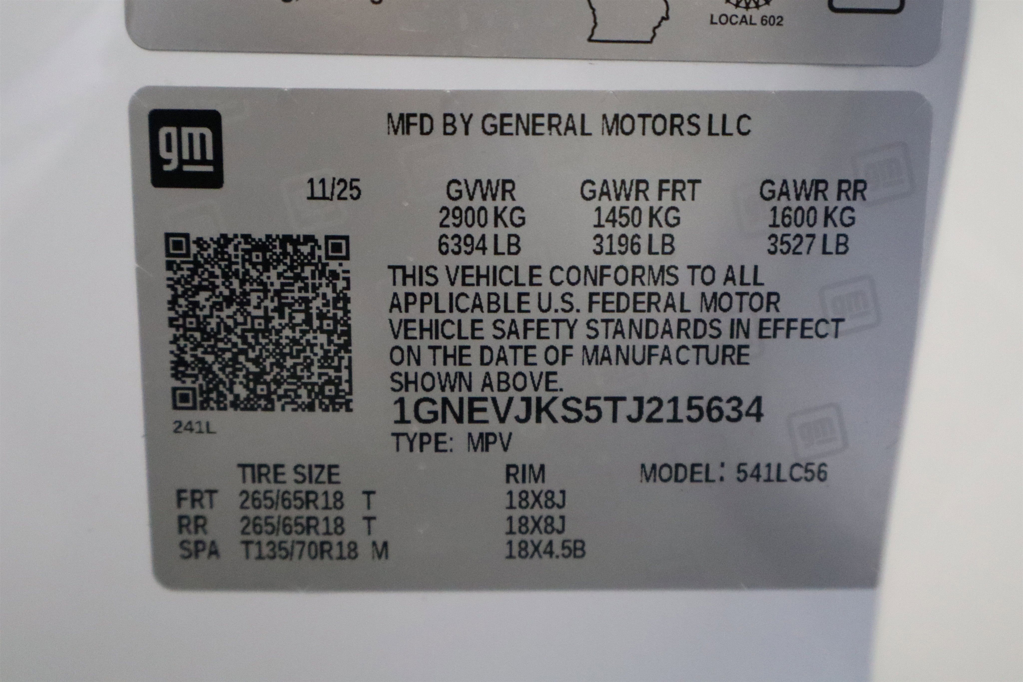 2026 Chevrolet Traverse AWD Z71