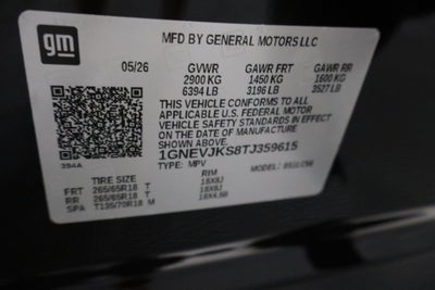 2026 Chevrolet Traverse AWD Z71
