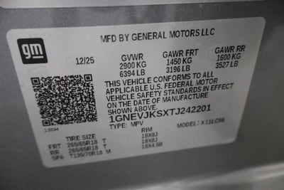 2026 Chevrolet Traverse AWD Z71