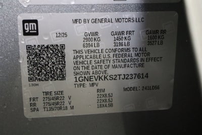 2026 Chevrolet Traverse AWD High Country