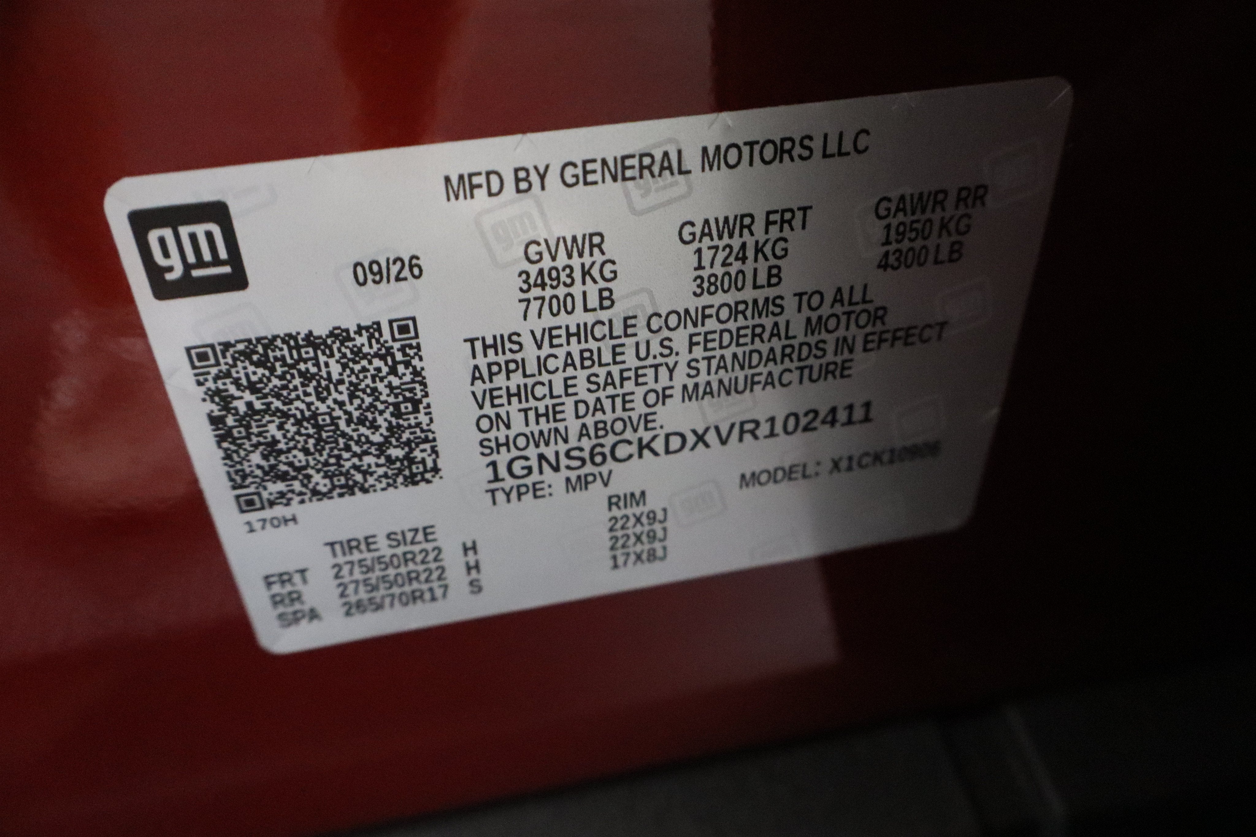 2027 Chevrolet Suburban LT 4WD