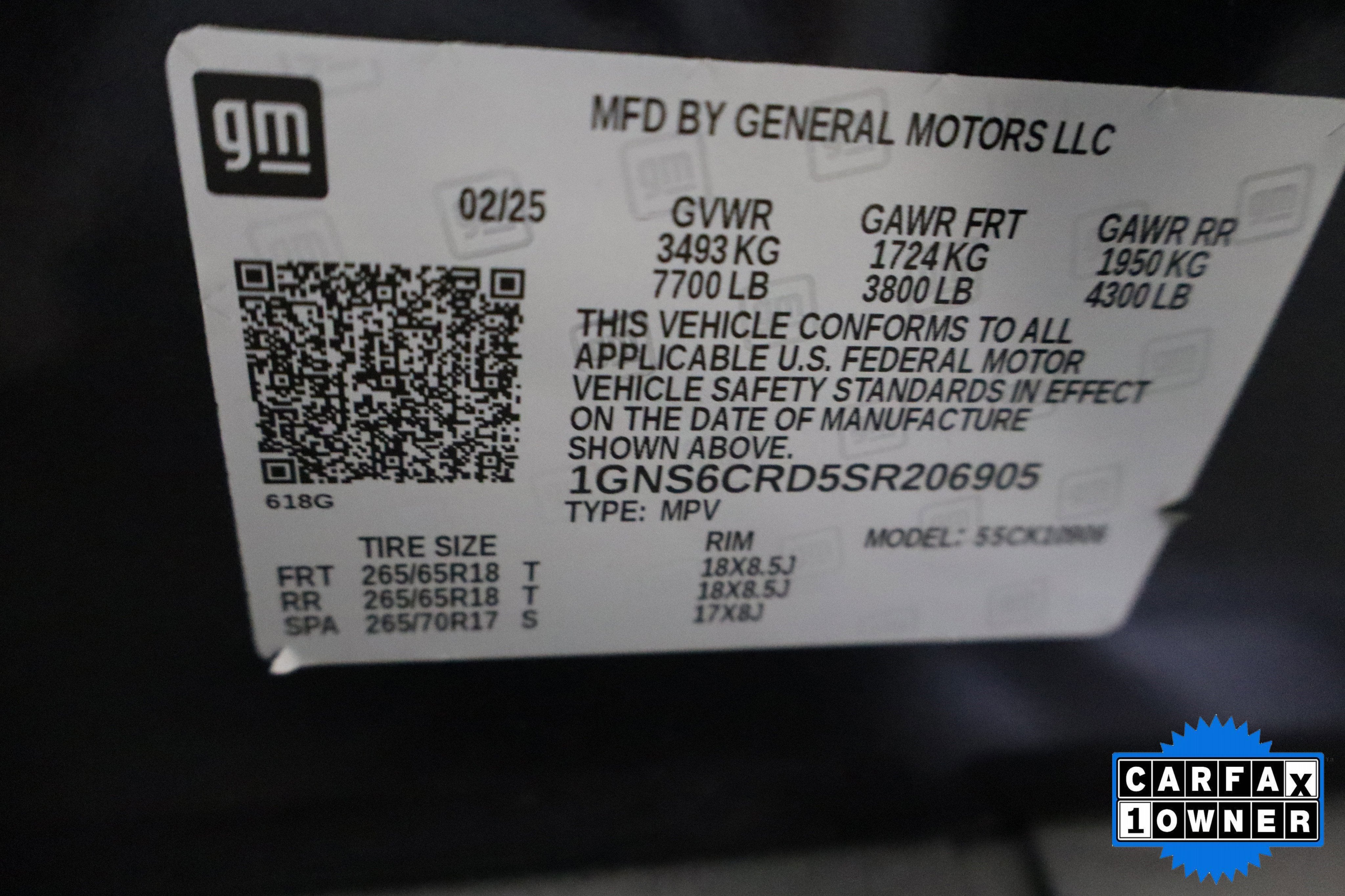 2025 Chevrolet Suburban LT 4WD