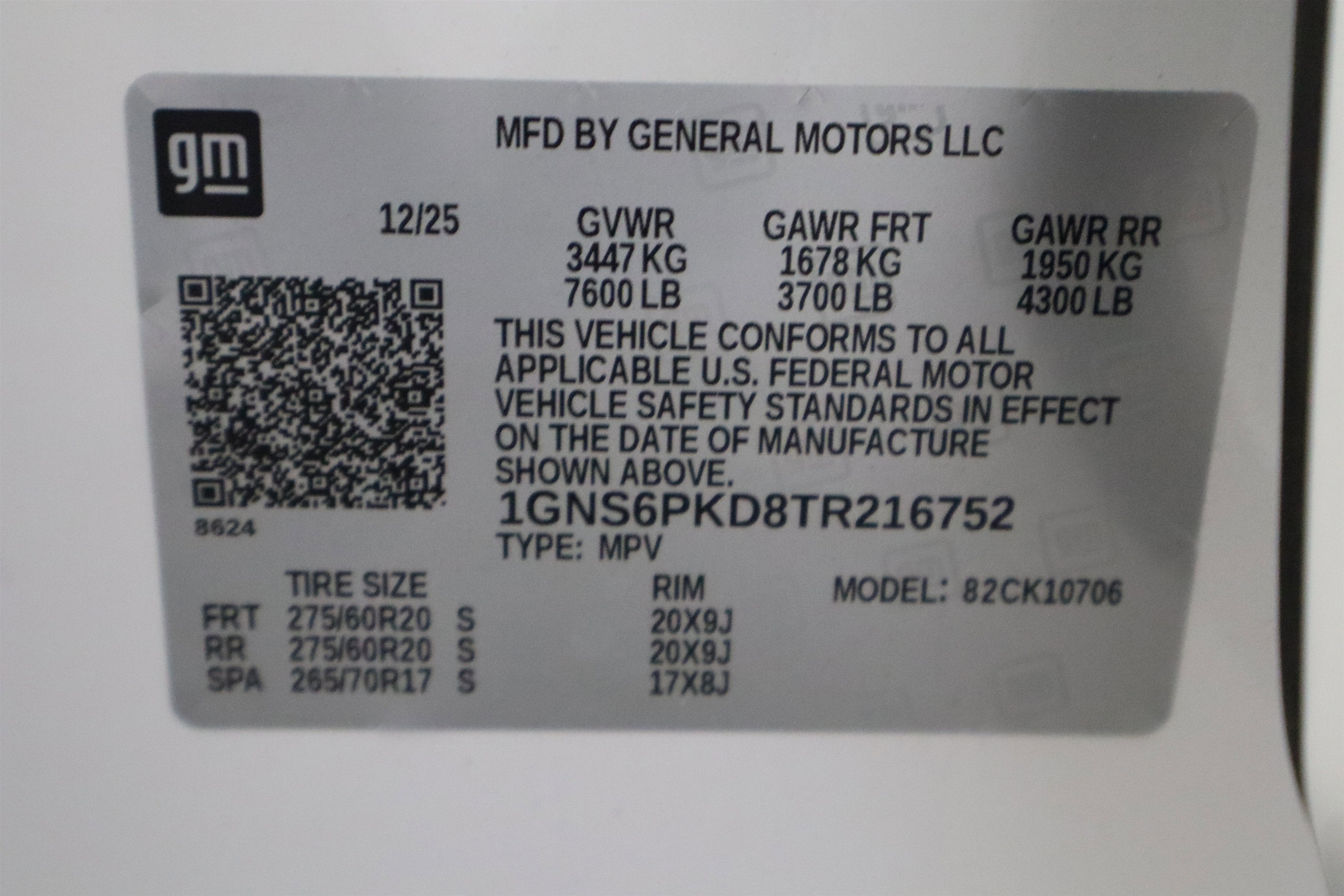 2026 Chevrolet Tahoe Z71 4WD