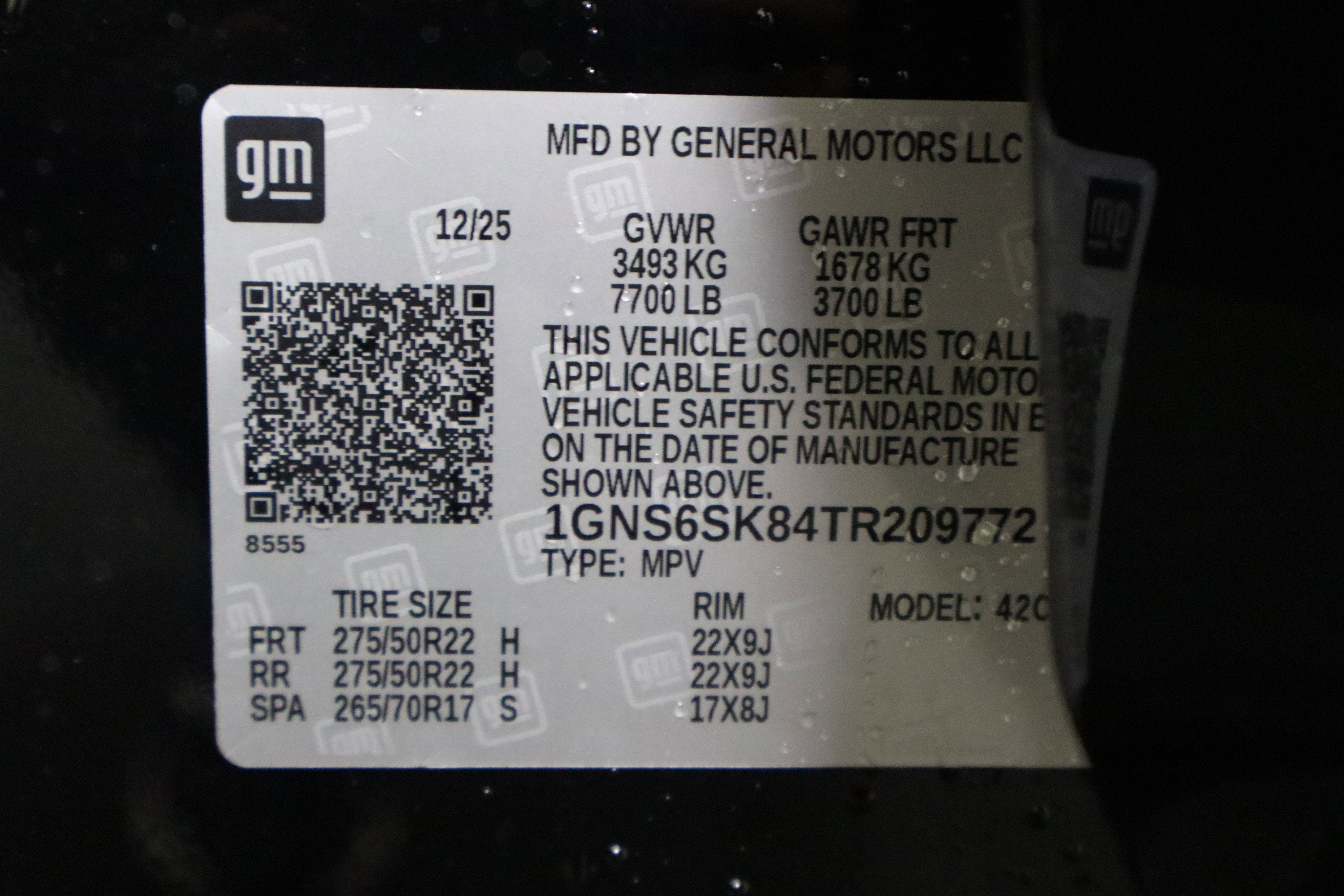 2026 Chevrolet Tahoe Premier 4WD