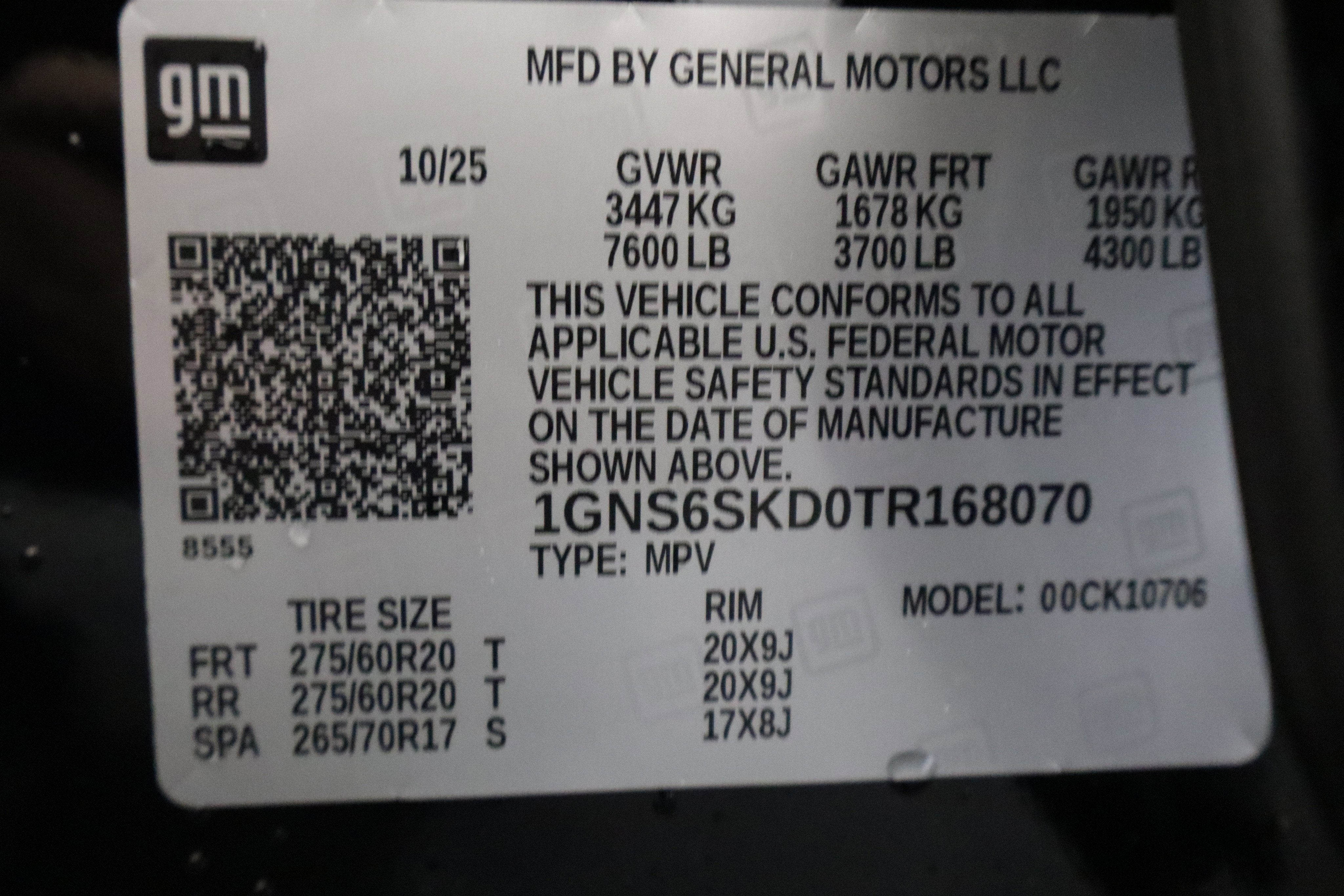 2026 Chevrolet Tahoe Premier 4WD