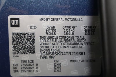 2026 Chevrolet Tahoe Premier 4WD